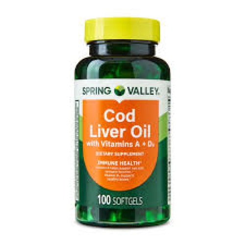 Spring Valley Cod Liver Oil 1000mg
